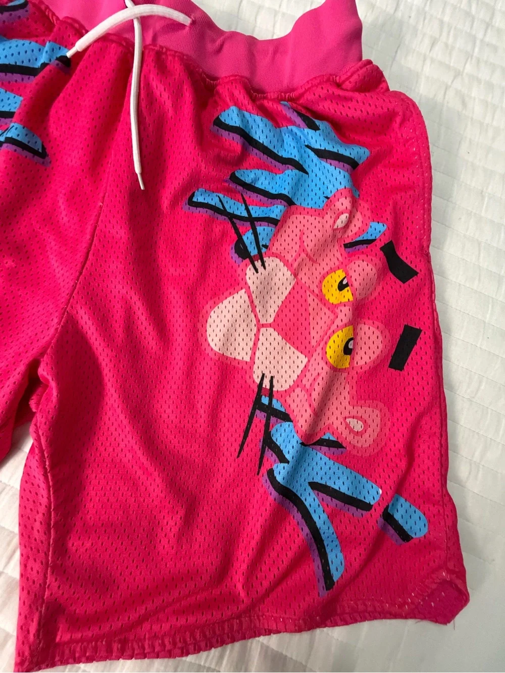 Pink Panther Headgear Classics Nba Shorts Size M